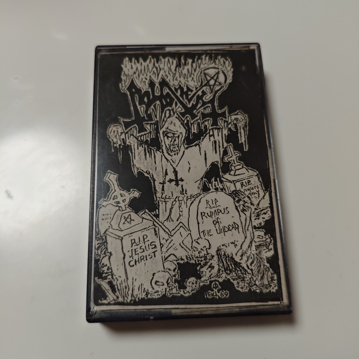 【デモテープ】Abhorer - Rumps Of The Undead Demo tape 1989 Death Metal Mayhem Necrophile Messiah Death Immolation_1