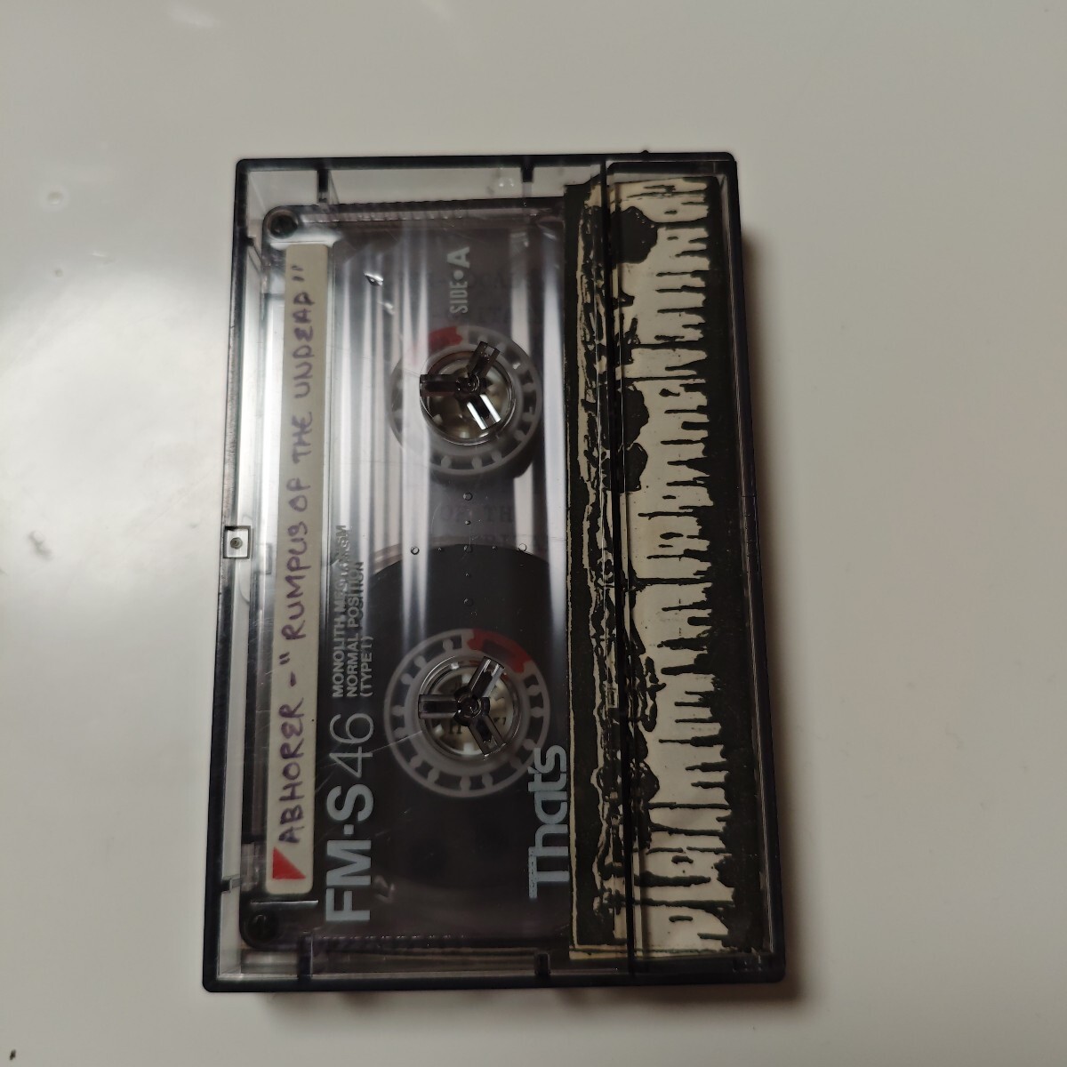 【デモテープ】Abhorer - Rumps Of The Undead Demo tape 1989 Death Metal Mayhem Necrophile Messiah Death Immolation_3