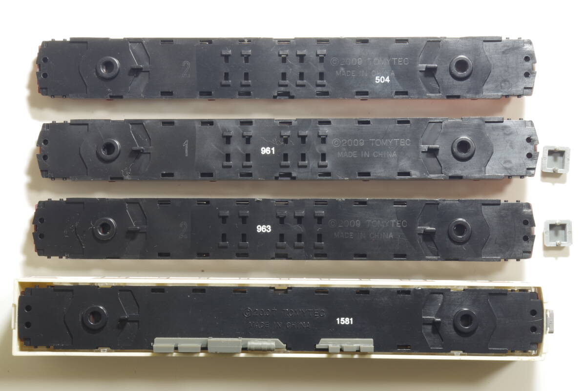 鉄道コレクション 東武鉄道6050系6154編成（更新車・パンタグラフ増設車）2両セットより 6254 ボディ等パーツセット ジャンク_2