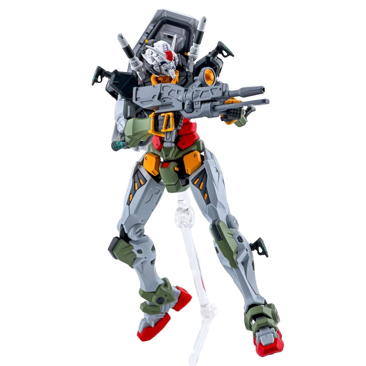 HG 1/144 ガンダム(GQ) リアルタイプカラー 塗装済 完成品 赤いガンダム_9