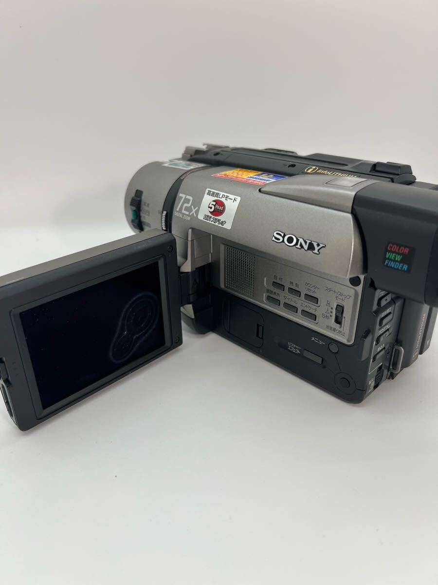 希少・レトロ名機】SONY CCD-TRV85 Video Hi8 ハンディカム ビデオ
