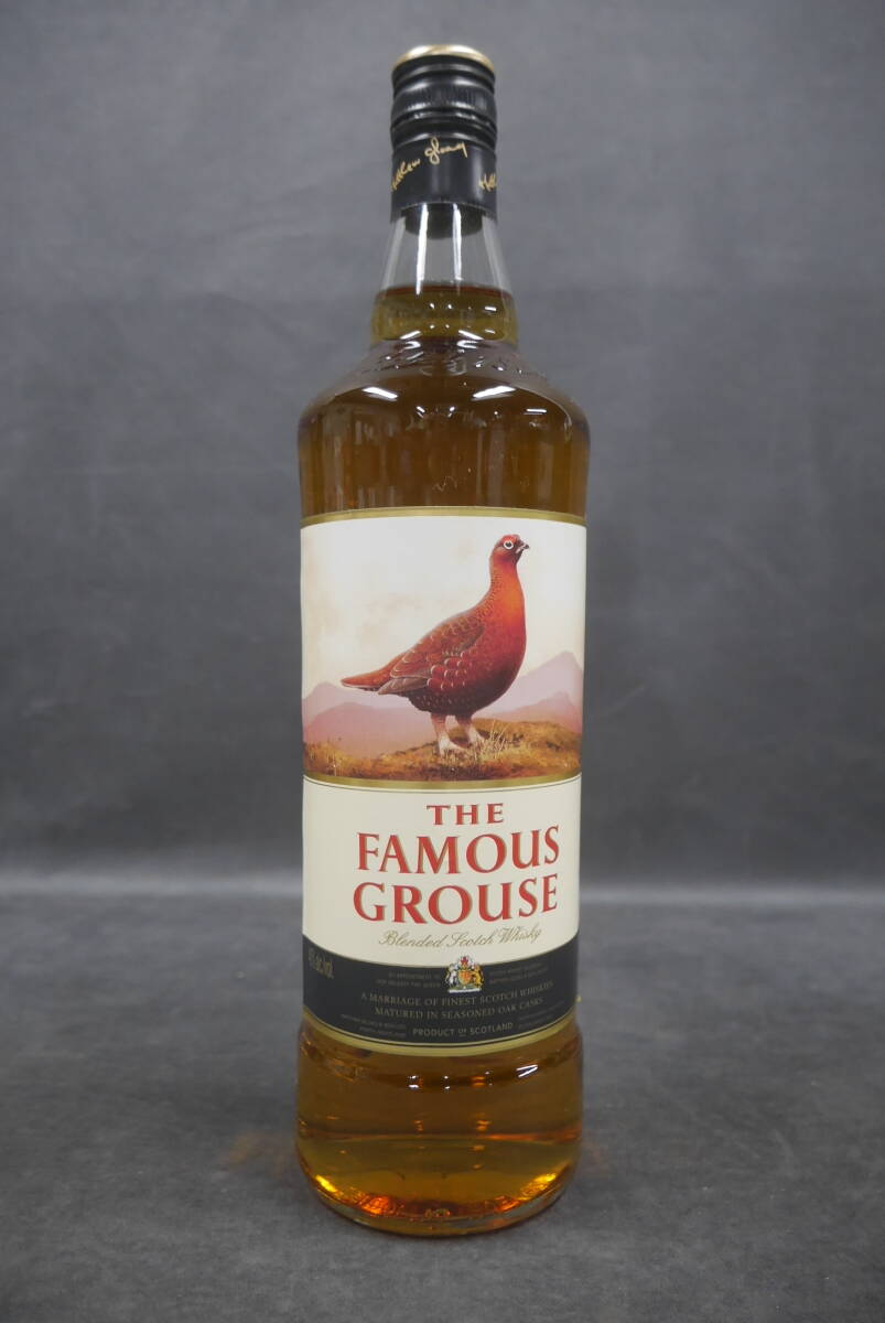 111 古酒 THE FAMOUSGROUSE 1000ml 未開封_1