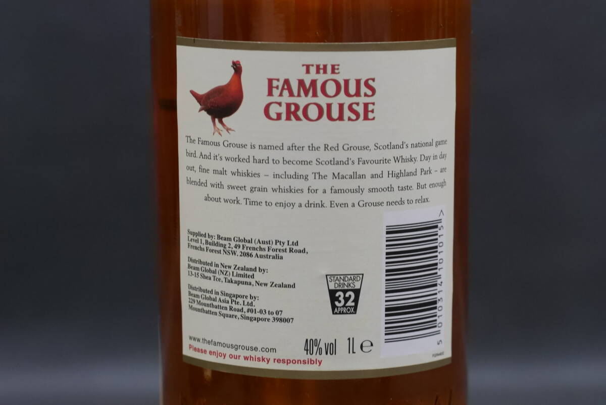 111 古酒 THE FAMOUSGROUSE 1000ml 未開封_5