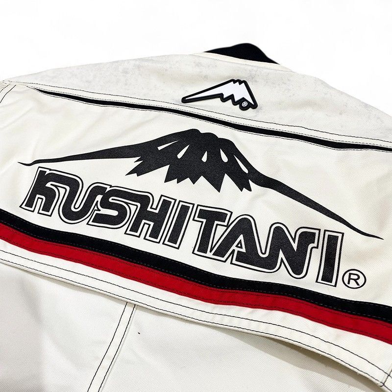 1円】KUSHITANI クシタニ ライディング ジャケット L/LL ホワイト KT80