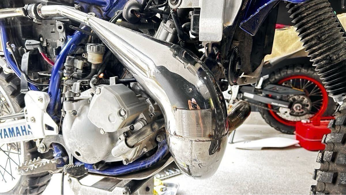 YAMAHA DT230 ランツァ 4TP ヤマハ RSVチャンバー(マフラー本体（社外
