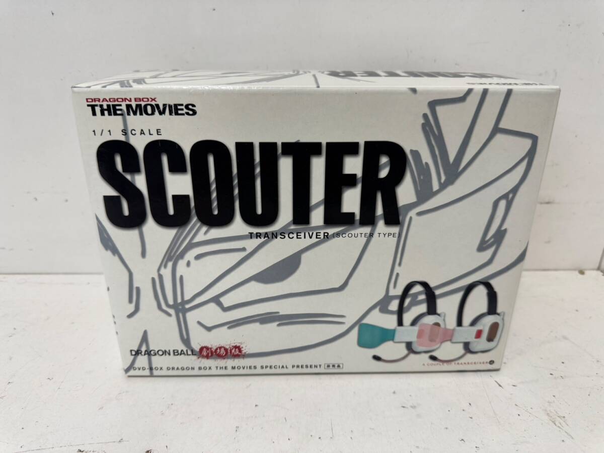 未使用品】【ドラゴンボール スカウター 本体 SCOUTER 1/1 劇場版 DVD
