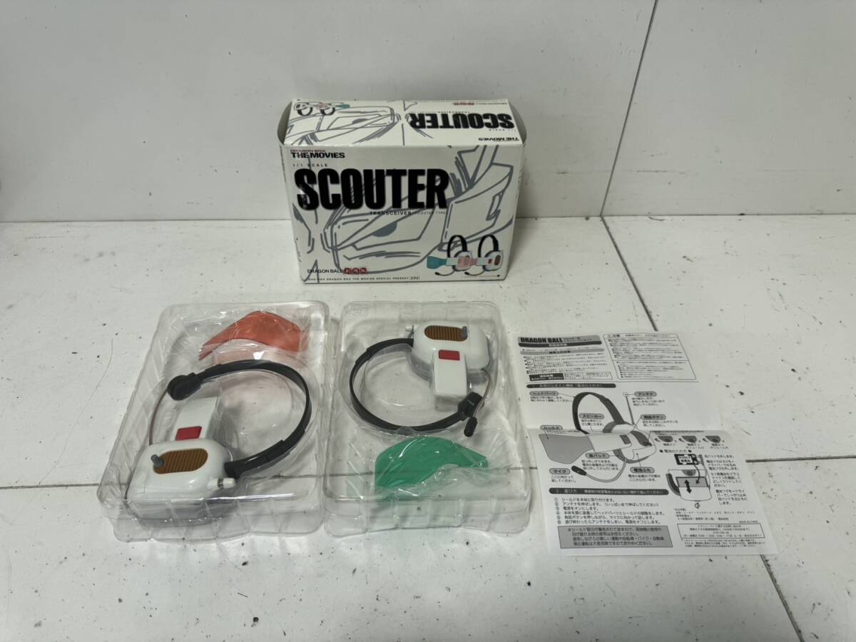 未使用品】【ドラゴンボール スカウター 本体 SCOUTER 1/1 劇場版 DVD