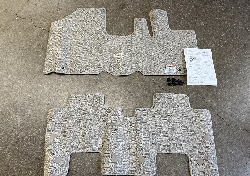 スズキ スペーシア MK32S 純正 フロアマット ジュータン 未使用 75901-81M00-PNS_1