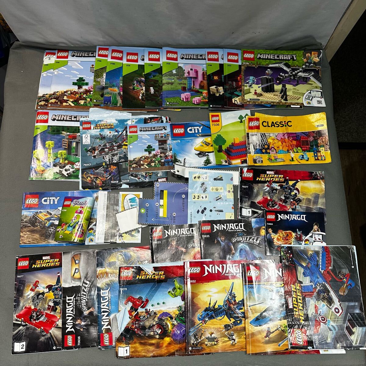 レゴブロック LEGO block 説明書 大量まとめ売りセット マインクラフト 