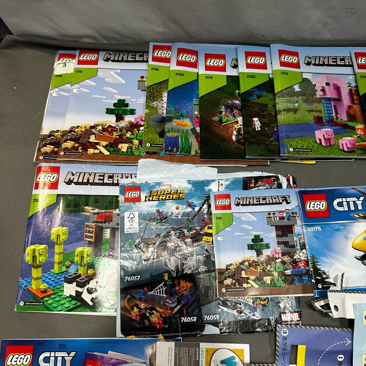 レゴブロック LEGO block 説明書 大量まとめ売りセット マインクラフト 