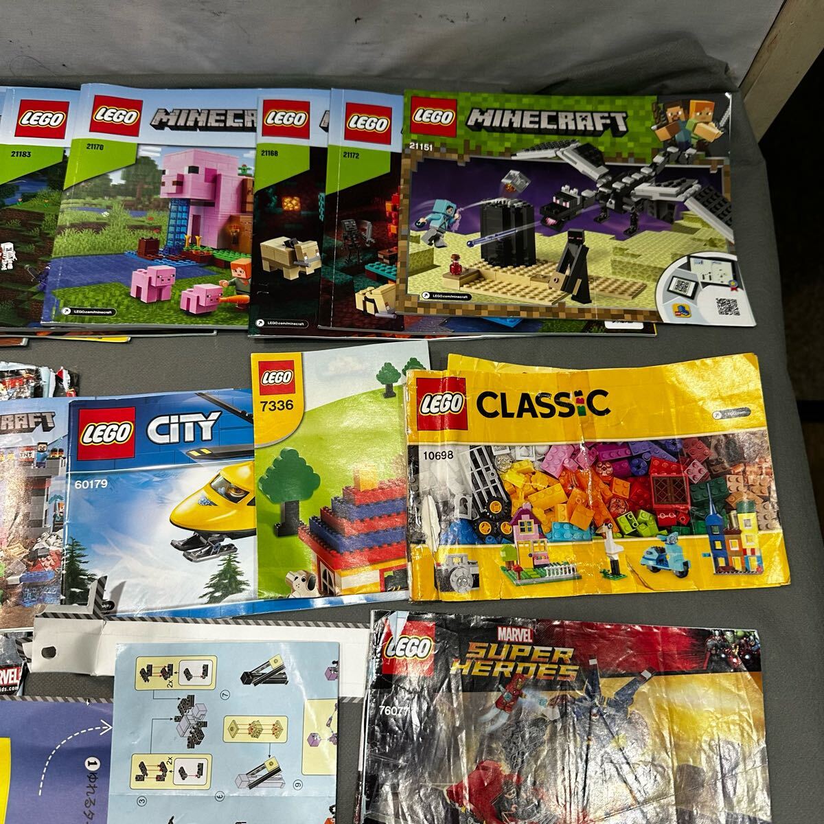 レゴブロック LEGO block 説明書 大量まとめ売りセット マインクラフト 
