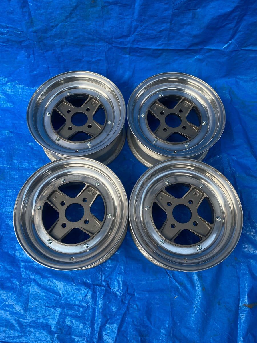 SPEED STAR MK-Ⅱ 14inch 4穴 114.3 当時物 SSR SPEED STAR MK2 MK-Ⅱ マークII マーク2 14インチ 6.5J ET12 114.3