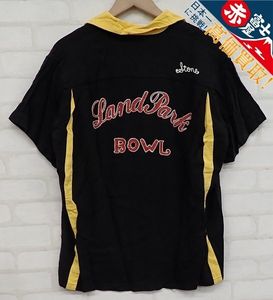 9T3437/SILVER STONE 半袖レーヨンボーリングシャツ シルバーストーン