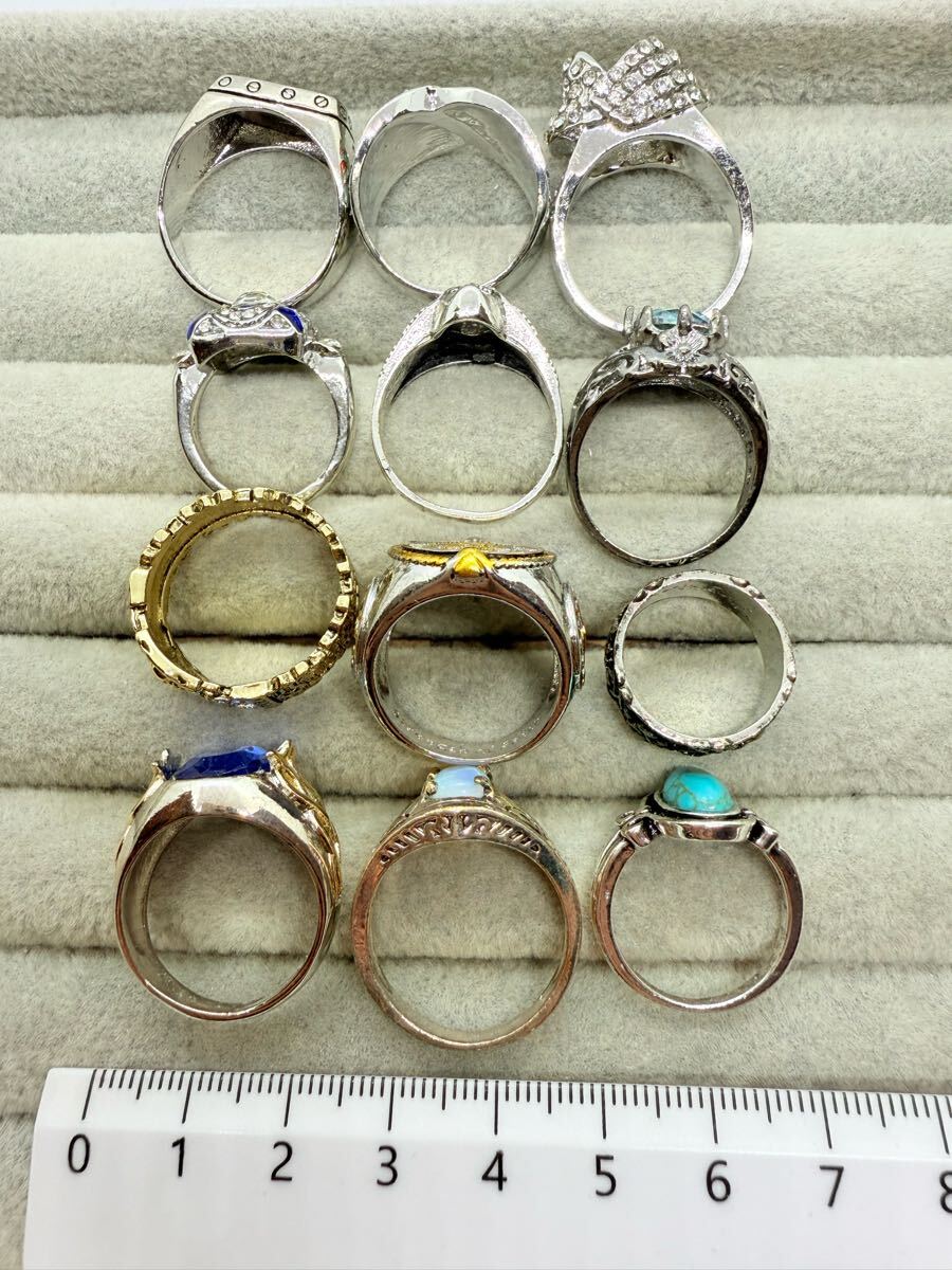 940 リング 指輪 アクセサリー シルバーカラー 未鑑定品 素材不明品
