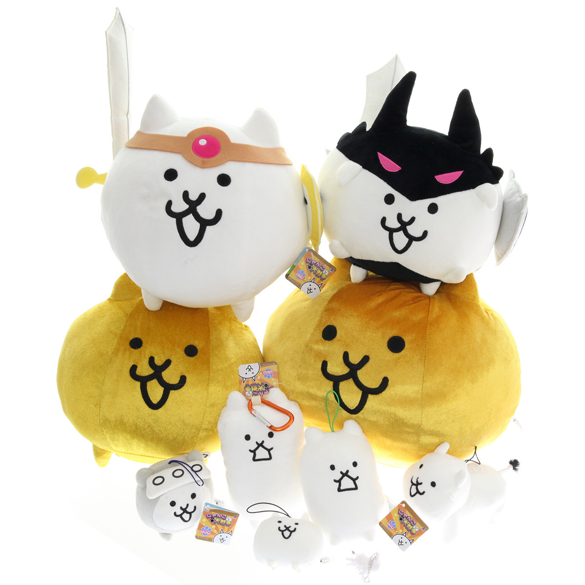 美品 タグ付き多数あり】 にゃんこ大戦争 ぬいぐるみなど まとめて ×60