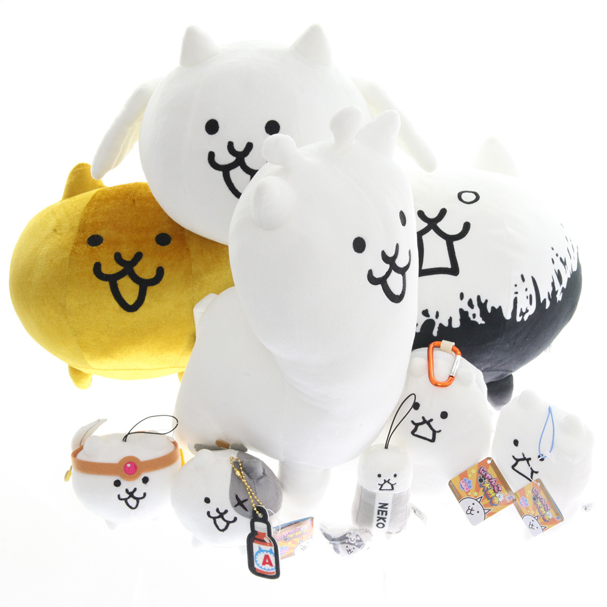 美品 タグ付き多数あり】 にゃんこ大戦争 ぬいぐるみなど まとめて ×60