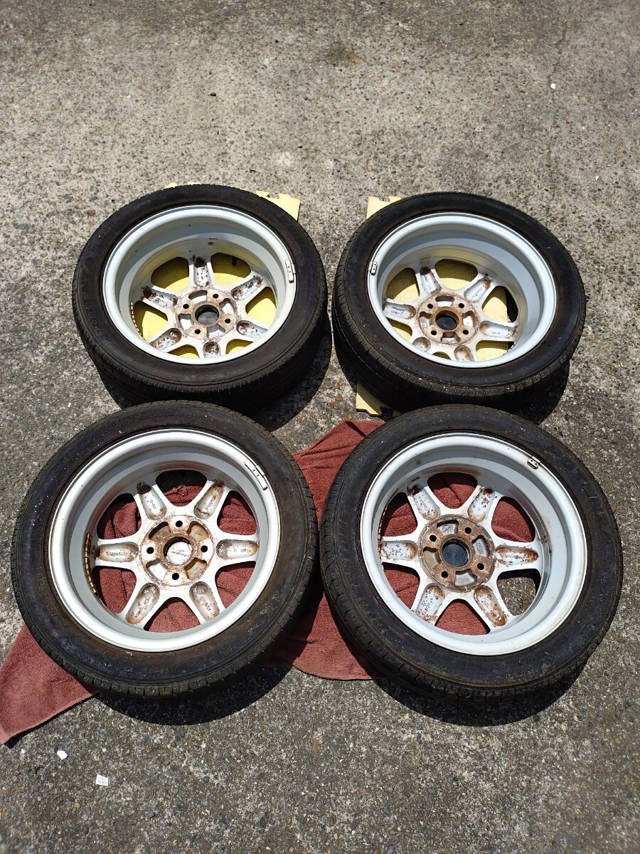 ラパンSS 純正ホイール 4本セット スズキ 14インチ PCD100 4H 4.5J +50