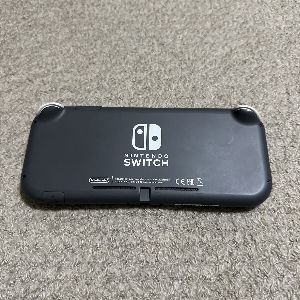 Nintendo Switch Lite ニンテンドースイッチライト 任天堂 グレー_4