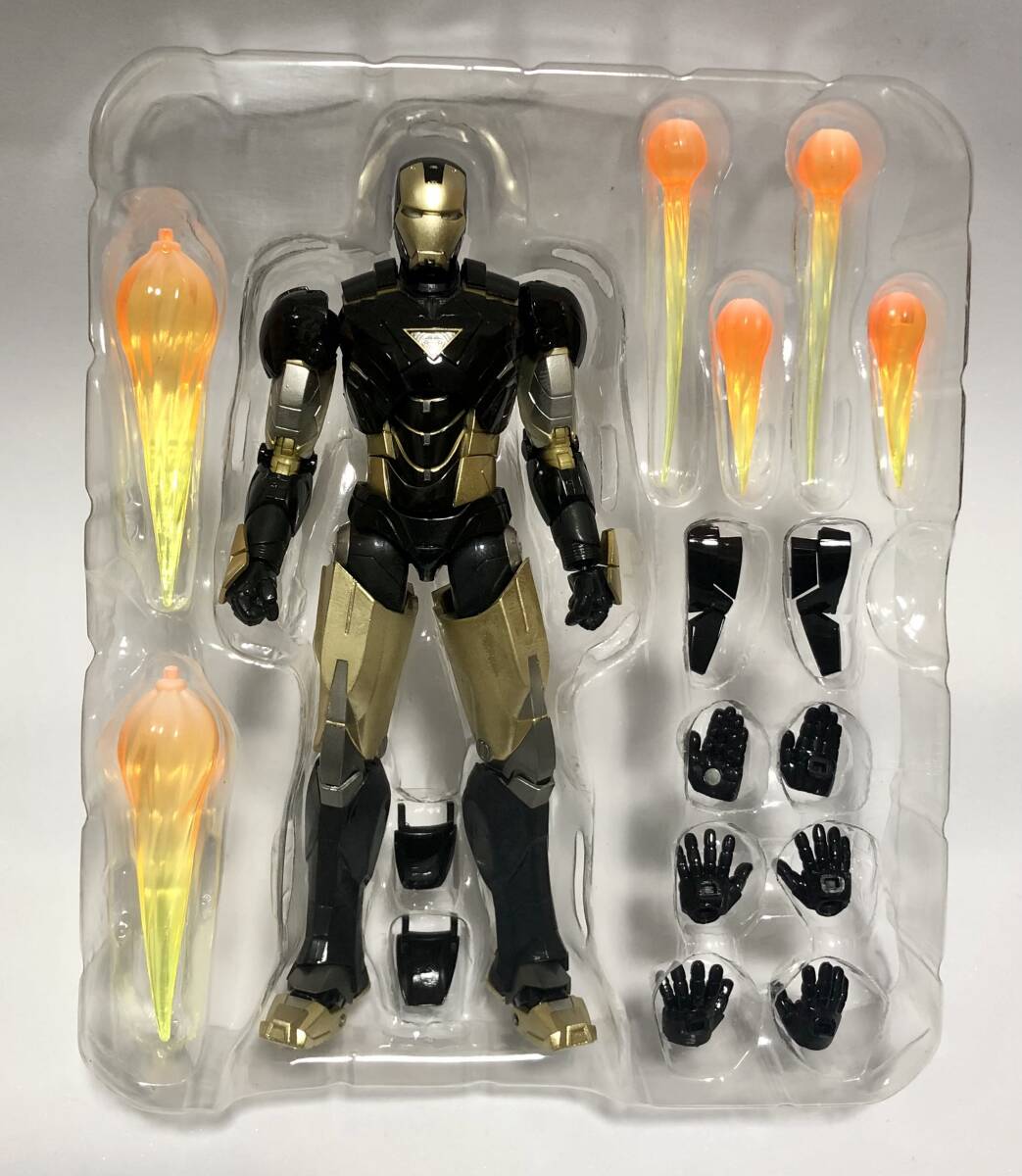 S.H.Figuartsフィギアーツ アイアンマン マーク６ ブラックVer. Iron Man Mark 6 black Ver. _3