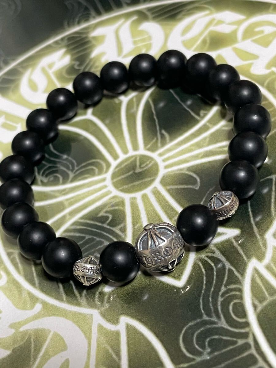 クロムハーツ◇Chrome hearts◇ビーズ ブレスレット◇シルバー925