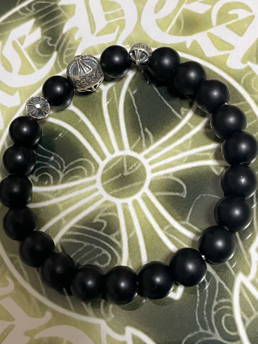 クロムハーツ◇Chrome hearts◇ビーズ ブレスレット◇シルバー925
