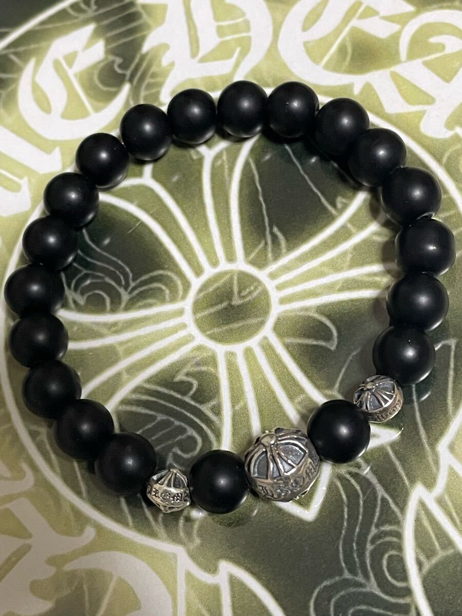 クロムハーツ◇Chrome hearts◇ビーズ ブレスレット◇シルバー925
