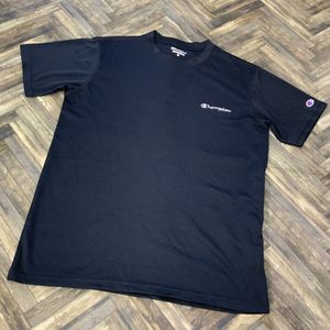 HY490 チャンピオン　半袖Tシャツ　スポーツウェア　ブラック　メンズXL
