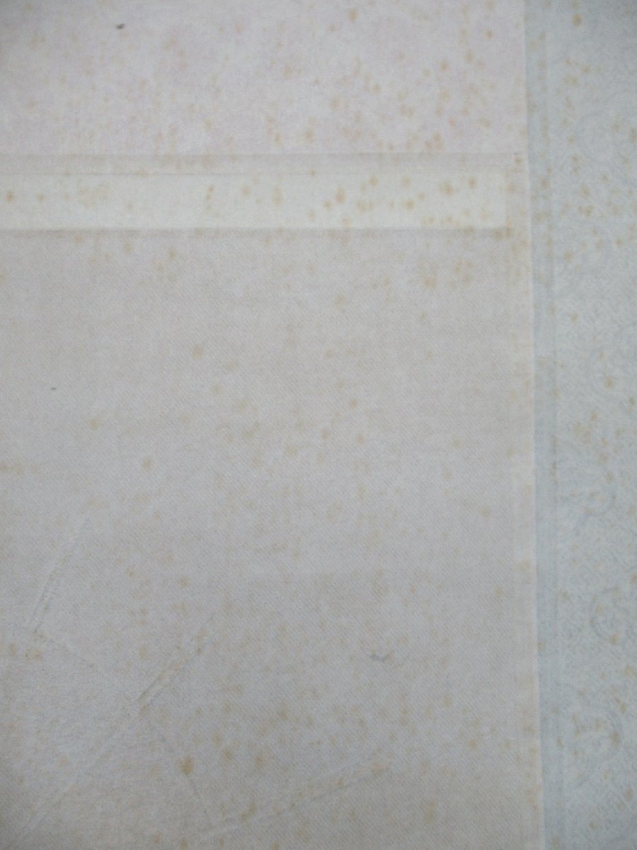 沖713◇福田素仙 三尊佛図 共箱 掛軸 掛け軸 仏画 二重箱 西陣織 仏教