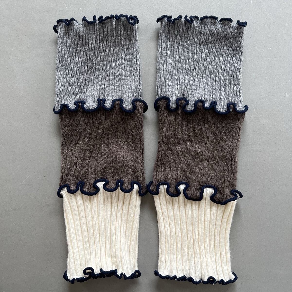 未使用 無印良品 つながる服 アームウォーマー アームカバー MUJI MUJI