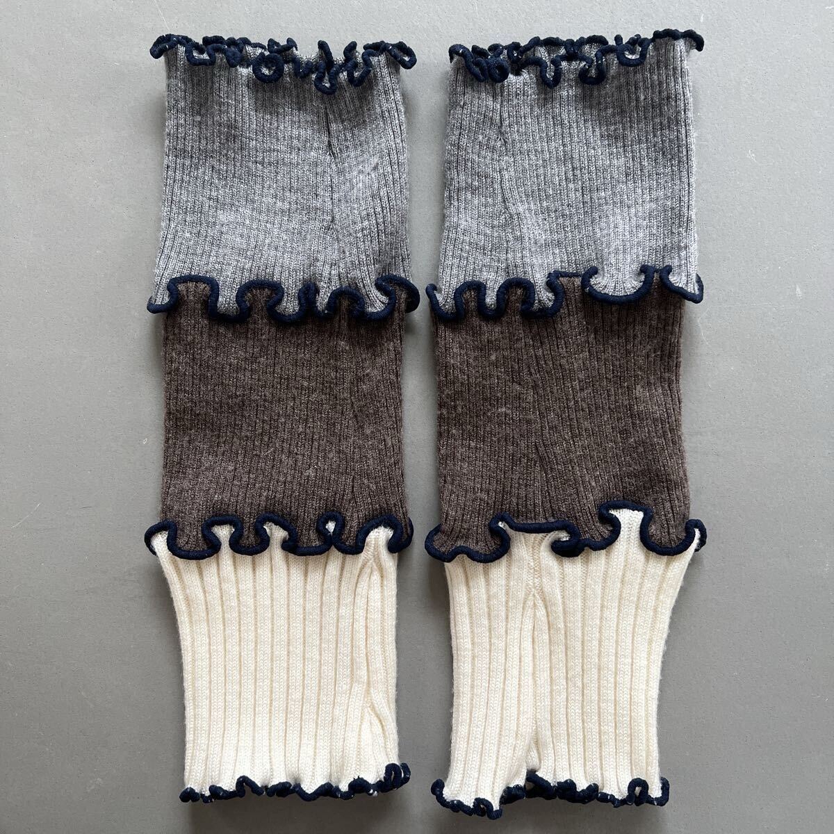 未使用 無印良品 つながる服 アームウォーマー アームカバー MUJI MUJI