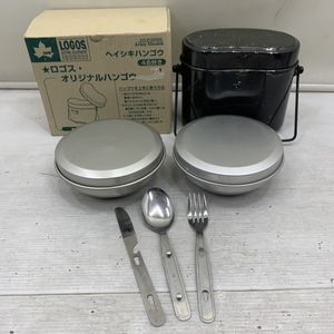 I☆まとめ売り☆アウトドア キャンプ クッカー 調理器具 鍋 セット シェラカップ logos