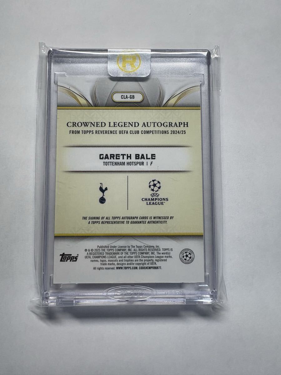 99枚限定 ガレス・ベイル 82/99 直筆サインカード 2024-25 Topps