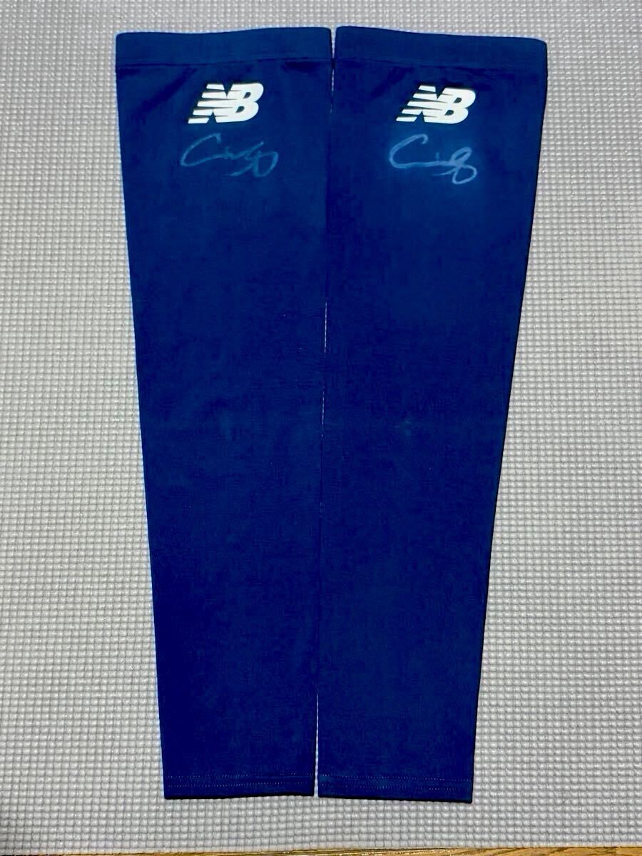 激レア】大谷翔平 2023 直筆サイン NB アームスリーブ 支給品 実使用