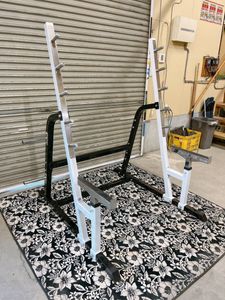 引取限定 中古 iROTEC アイロテック パワースクワットラック ハーフラック トレーニング