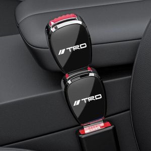 2個セット TRD トヨタ TOYOTA シートベルト エクステンダー 延長 バックル ワンプッシュ