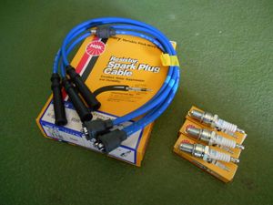 ♪ suzuki ジムニー JA11 JA71 用 プラグ BPR6ES プラグコード パワーケーブル F6A エン