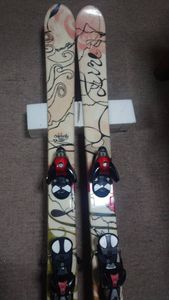 LINE　celebrity165cm　125-90-113　サロモンビンディングS810　ブーツソールサイズ280㎜