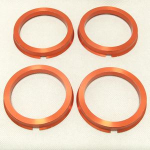 ★トヨタ&レクサス スズキ5穴車の一部用!★協永産業 ジュラルミン製ツバ付きハブリング 4