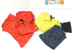 モンベル ゴアテックス ウェア 上下 サイズ：XL ・ シマノ STRV プラス 2 上下 サイズ：L