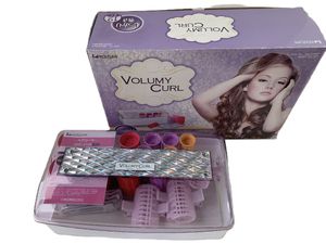 ●コイズミ ヘアカーラー ボリューミーカール ピンク KHC-V120/P 美品　ホットカーラー