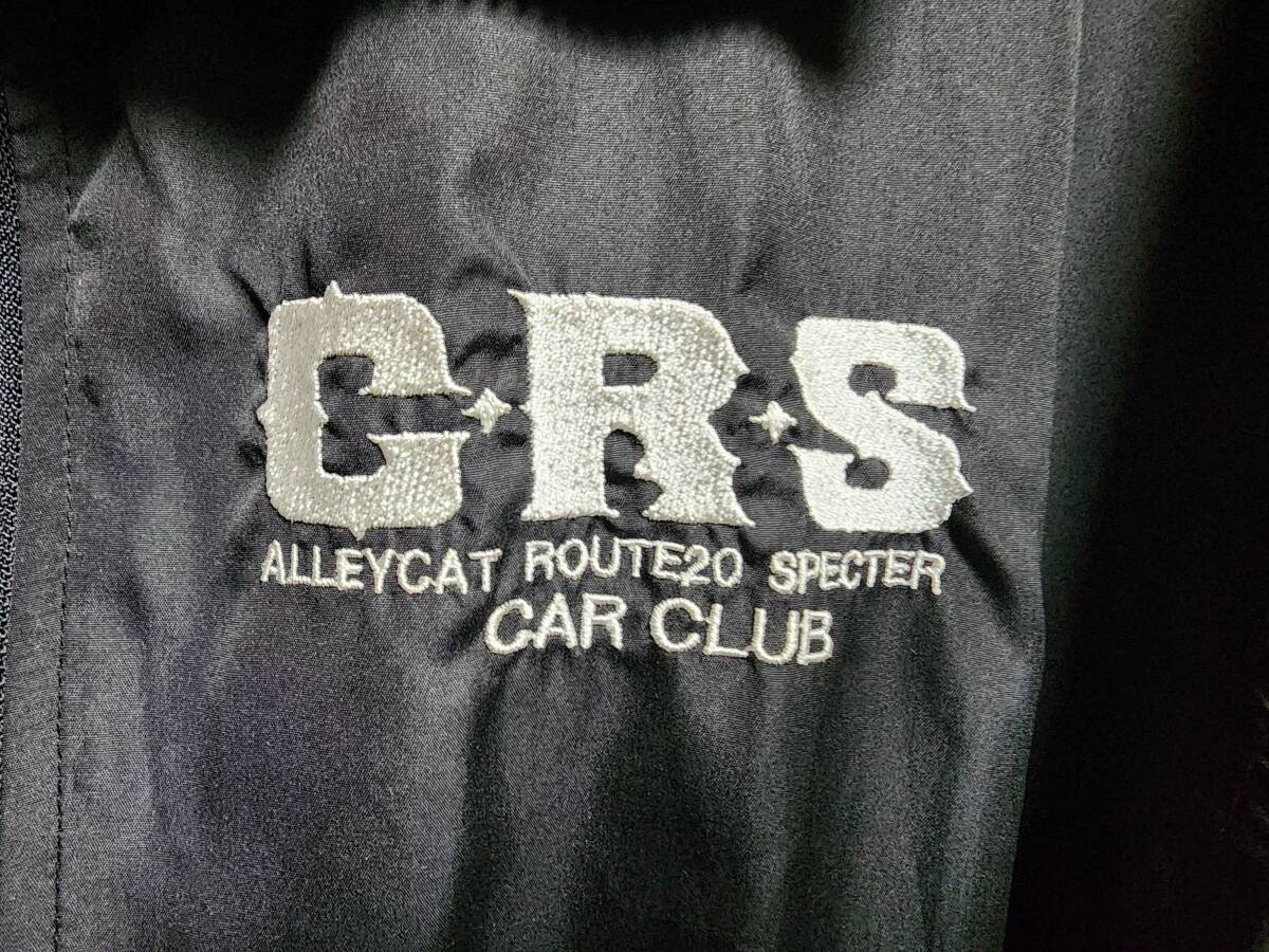 刺繍CRS☆SPECTERブルゾン☆スペクタージャンパー暴走族☆旧車会☆昭和 