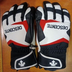 未使用 DESCENTE スキーグローブ スノーボードグローブ 温かいHEAT NAVI デサント