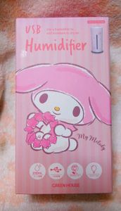 ☆彡【未開封】グリーンハウス USB 超音波式加湿器 GH-UCCHB-MM マイメロディ サンリオ