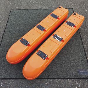 12売切 サイドフロート 中古 約115cm ポリエチレン製 ホープボート ボートエース 福岡市