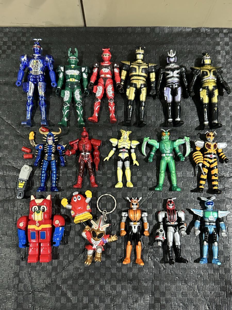 メタルヒーロー ビーファイター カブト フィギュア ソフビ 人形 魔剣鎧