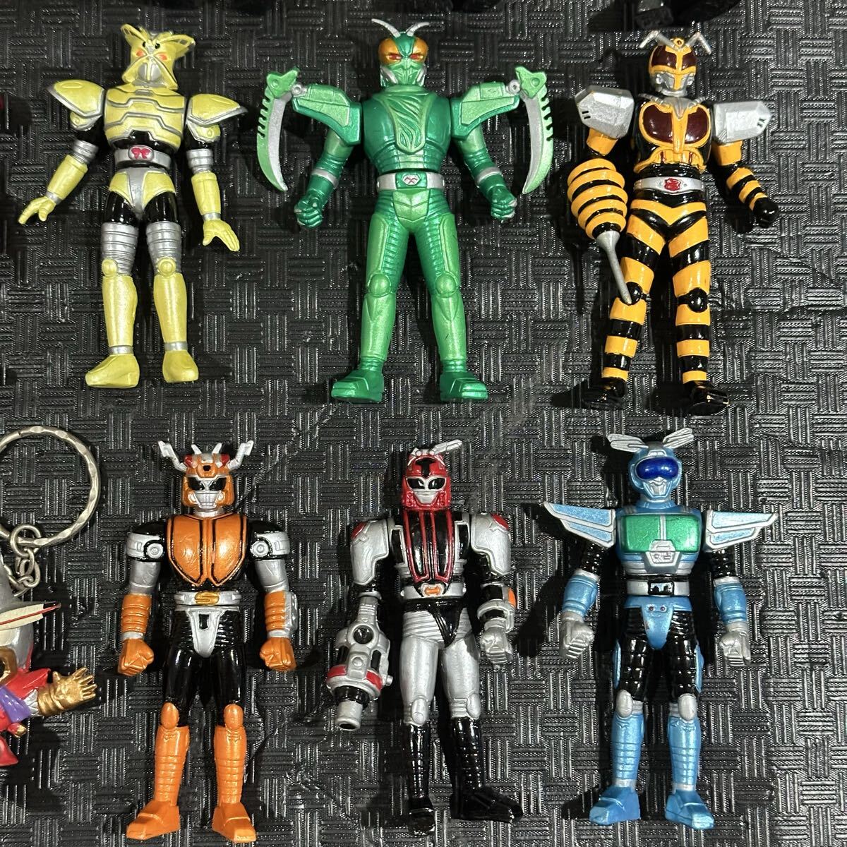 メタルヒーロー ビーファイター カブト フィギュア ソフビ 人形 魔剣鎧