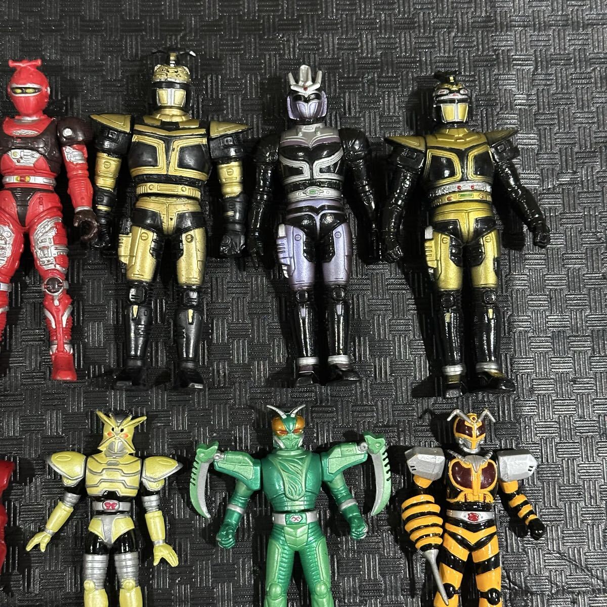 メタルヒーロー ビーファイター カブト フィギュア ソフビ 人形 魔剣鎧