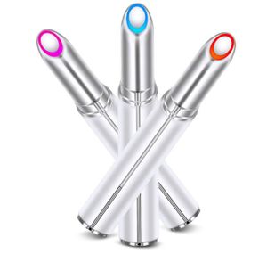 美顔器 リフトアップ 目元美顔器 美容器 温熱 イオン導入 3色LED 美肌 色ホワイト