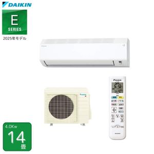 新品◆J2114◆DAIKIN◆室内機+室外機セット◆ルームエアコン◆2025年製◆主に14畳用◆う