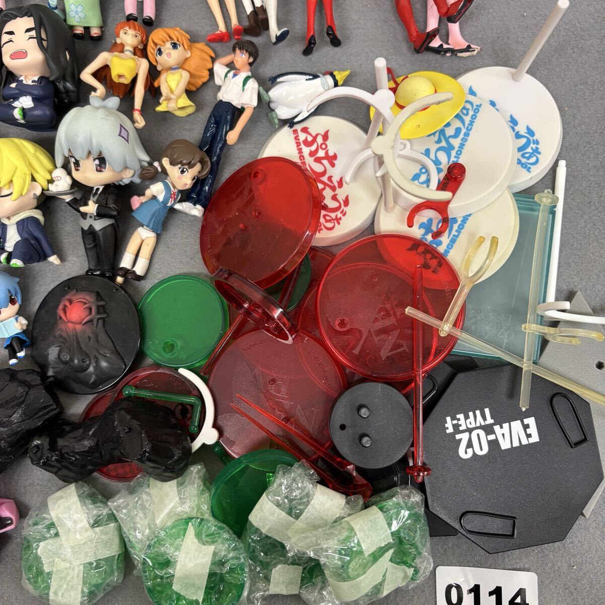 0114 新世紀エヴァンゲリオン 綾波レイ アスカ フィギュア 一番くじ 
